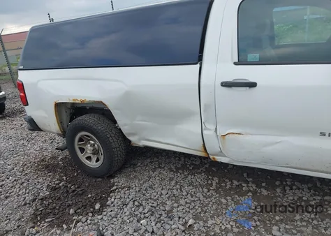 2014 Chevrolet Silverado 1500 Work Truck 1Wt из США, поврежденный, VIN 1GCNCPEH1EZ343309